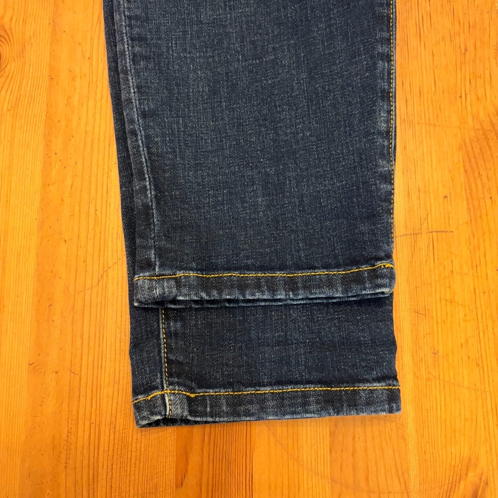 EUC Cabi Button Fly Skinny Elastic Waist High Rise Jeans Style 3751 Size 12 - Picture 9 of 10